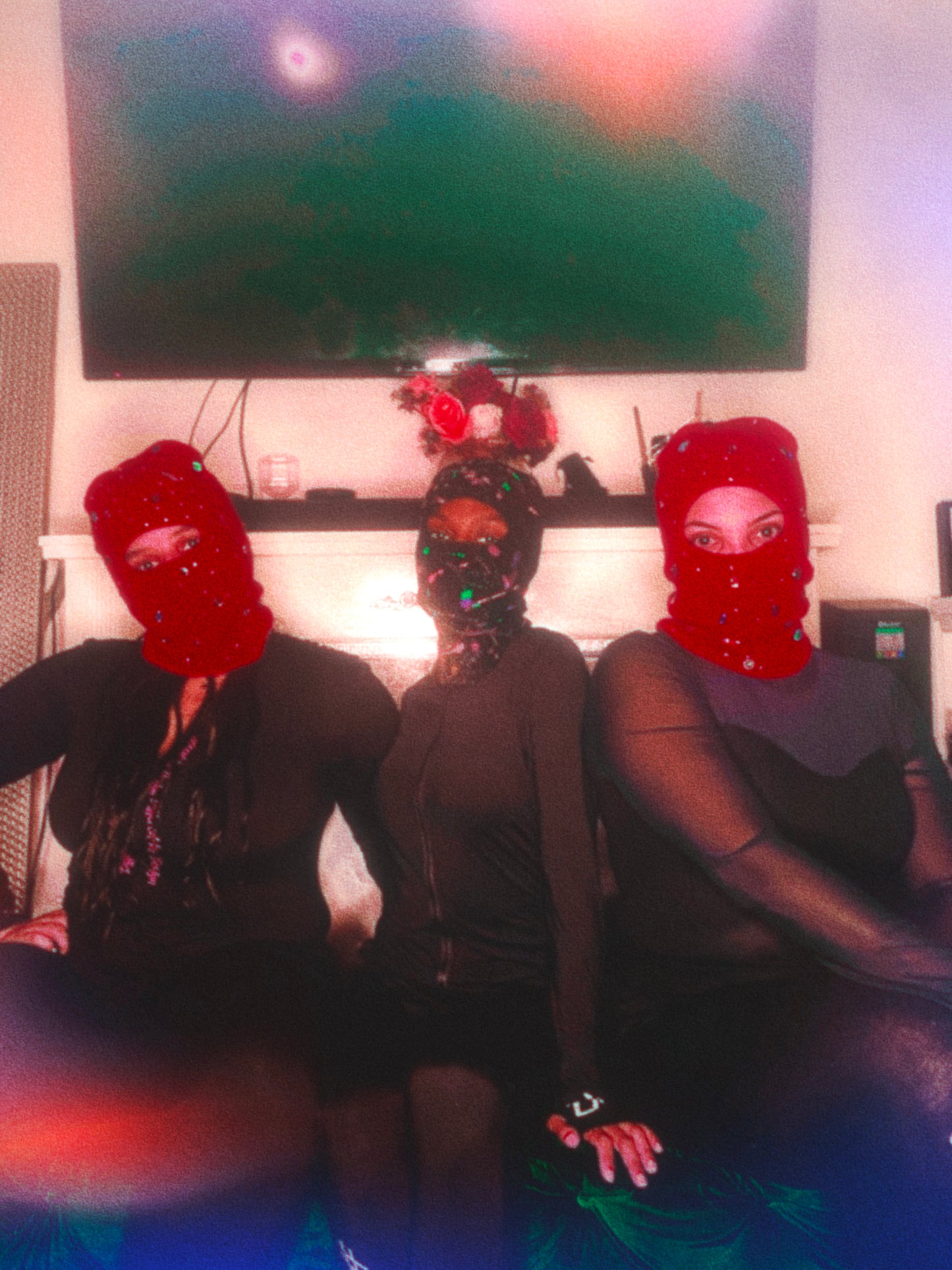 Bling Bling Ski Mask