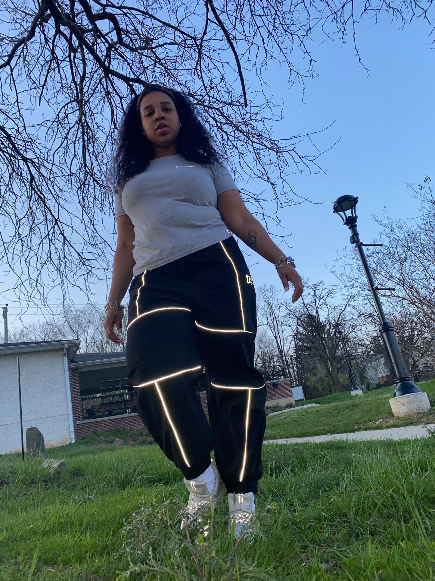 Reflector Logo Windbreaker Pants