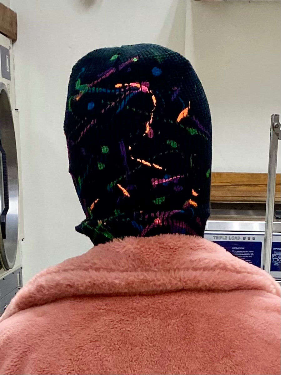 Neon Drip Ski Mask