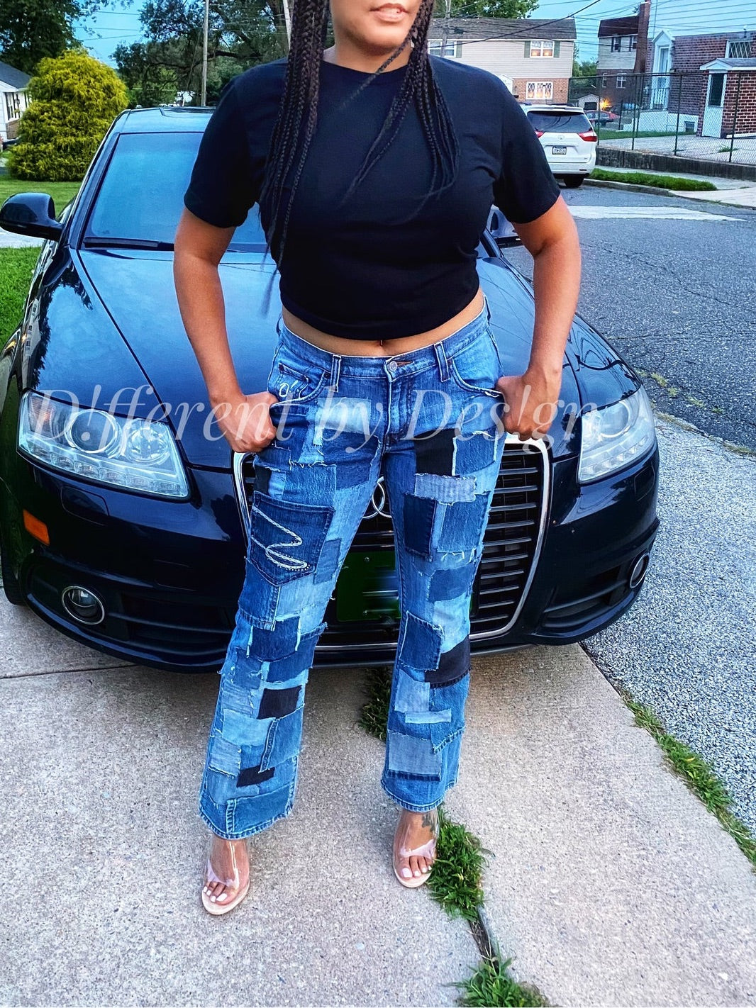 Patchwork Jeans