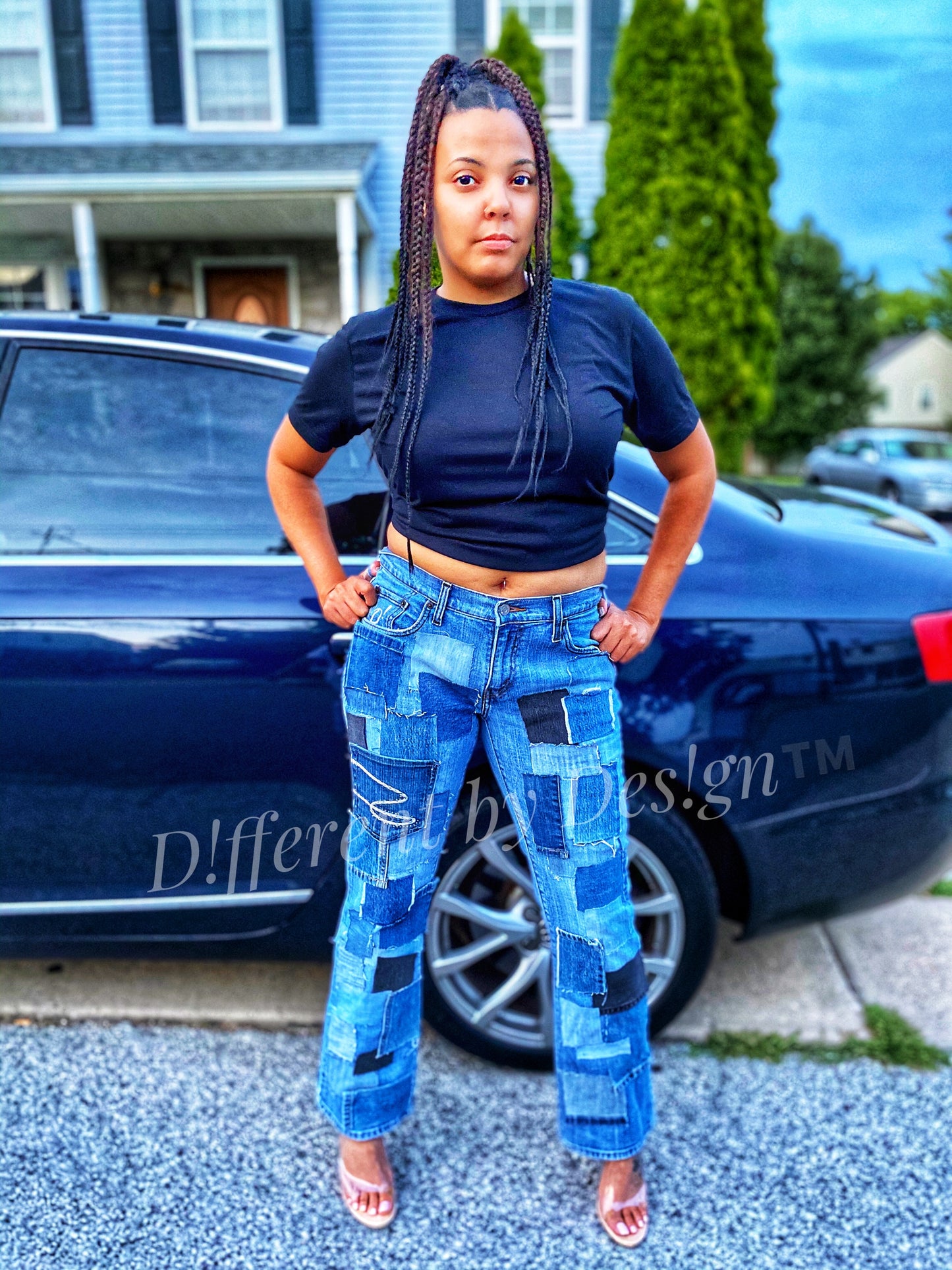 Patchwork Jeans