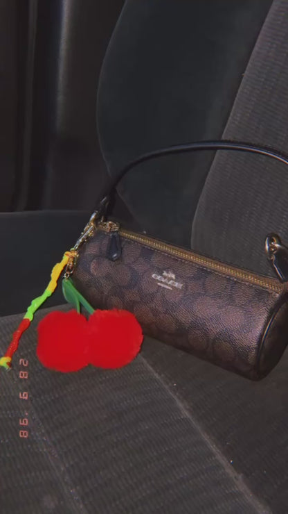 Cherry Bomb Bag Charm