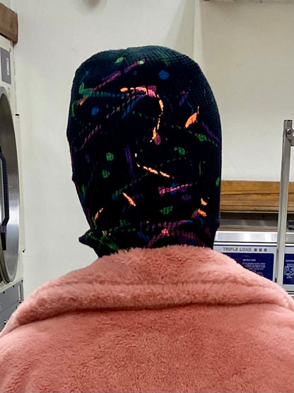 Neon Drip Ski Mask