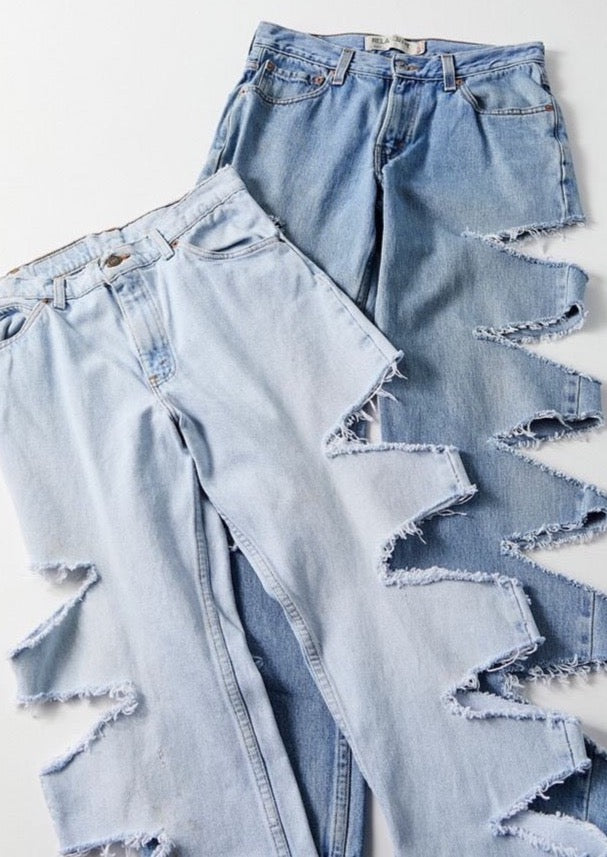 Side Piece Jeans